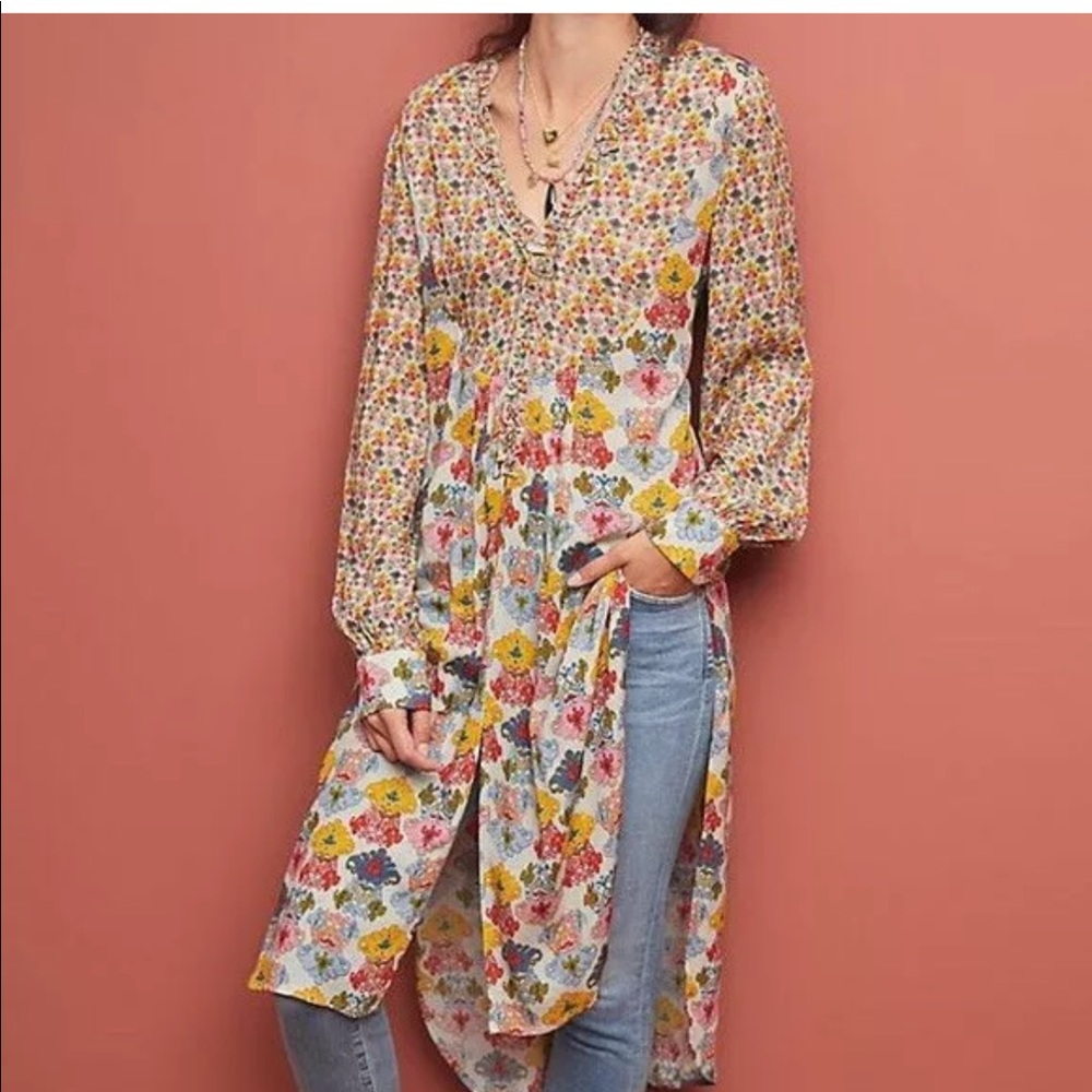 Anthropologie Lucia Tunic by BL_NK Medium